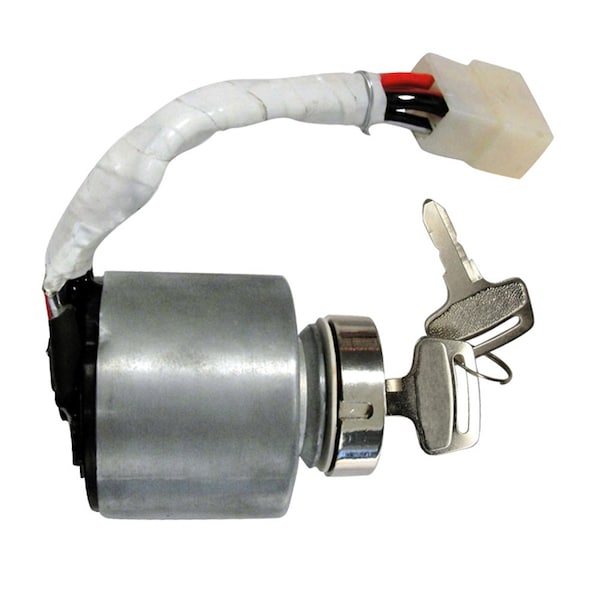 Aftermarket Ignition Switch wKeys Fits Kubota BX1500 BX1800 G1800 TG1860 ZD21 66101-55200 - main